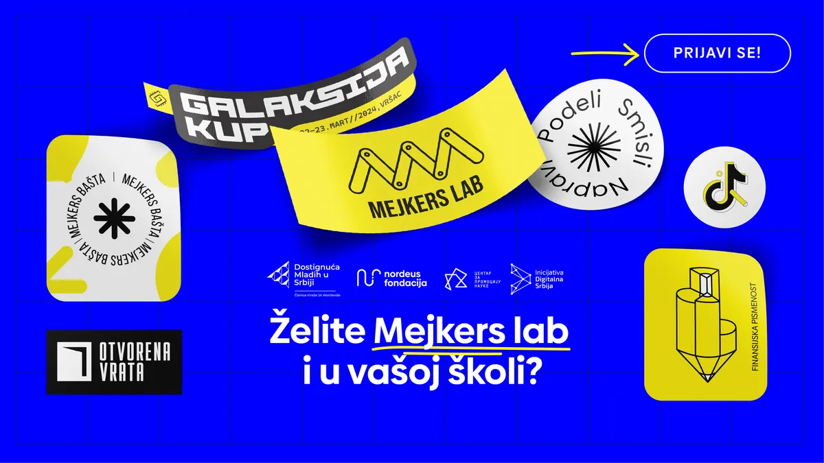 Škole širom Srbije u trci za budućnost: Mejkers lab konkurs ulazi u finalnu fazu